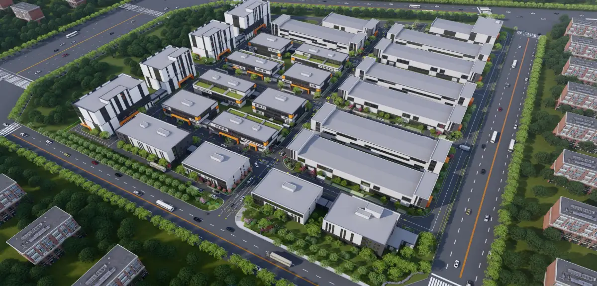 绿色城市景观项目图